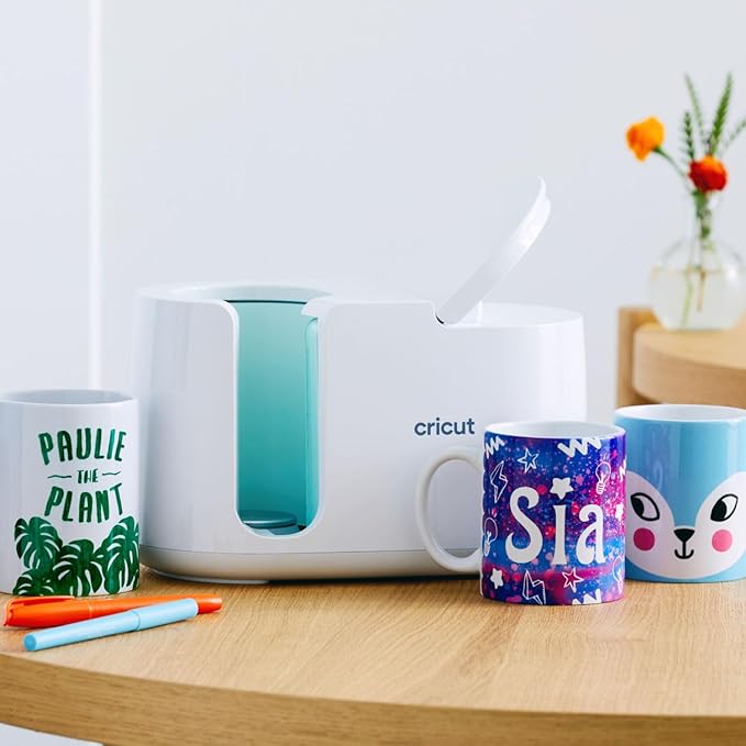 Transforme Canecas em Obras de Arte! Cricut Prensa Térmica 500W ☕🔥🎨✨ - Achei na Lojinha