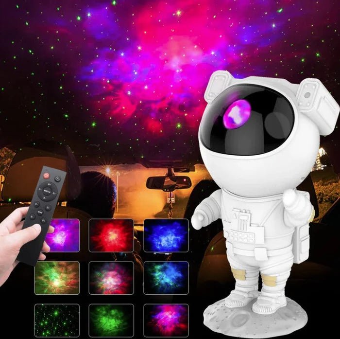 🌌 Transforme Qualquer Ambiente em um Céu Estrelado Mágico - Luminária Projetor LED Galaxias - Achei na Lojinha