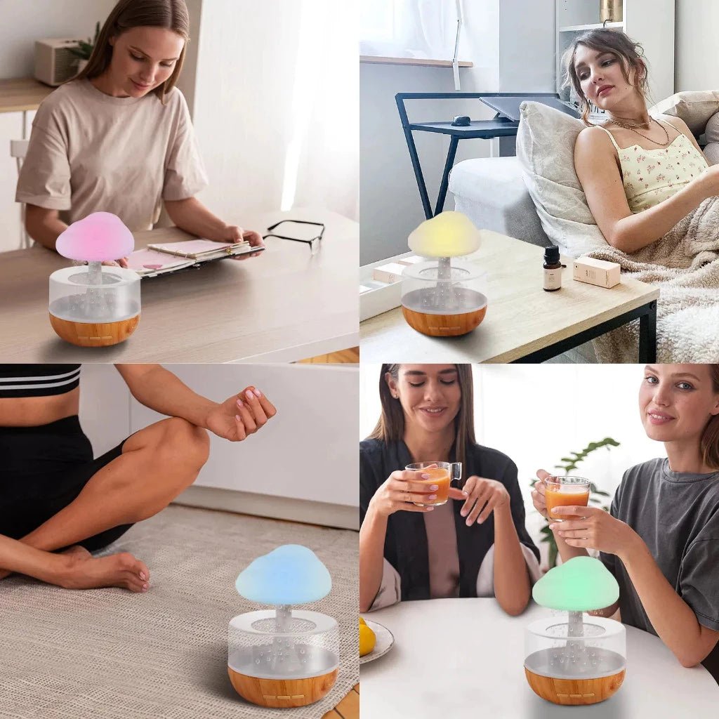 Umidificador de Ar Nuvem - Achei na Lojinha