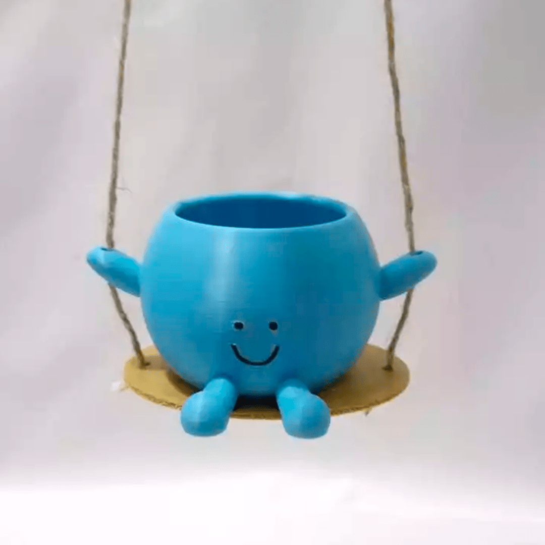 Vasinho Decorativo de Balanço Bob para Suculenta - Achei na Lojinha