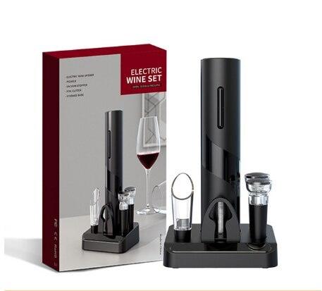 Abridor de Vinhos Elétrico + Kit Vinícola Completo - Achei na Lojinha