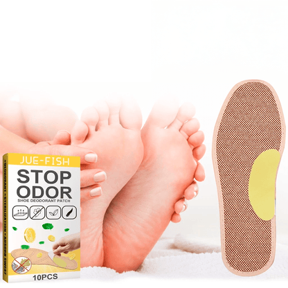 Adesivos Desodorantes para Sapatos - Kit com 10 - Frescor Duradouro com Aroma de Limão - Achei na Lojinha