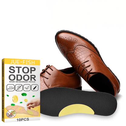 Adesivos Desodorantes para Sapatos - Kit com 10 - Frescor Duradouro com Aroma de Limão - Achei na Lojinha