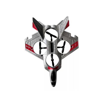 Avião Drone Planador Controle Remoto, Avião com Luz LED, Avião de Espuma RC - Achei na Lojinha