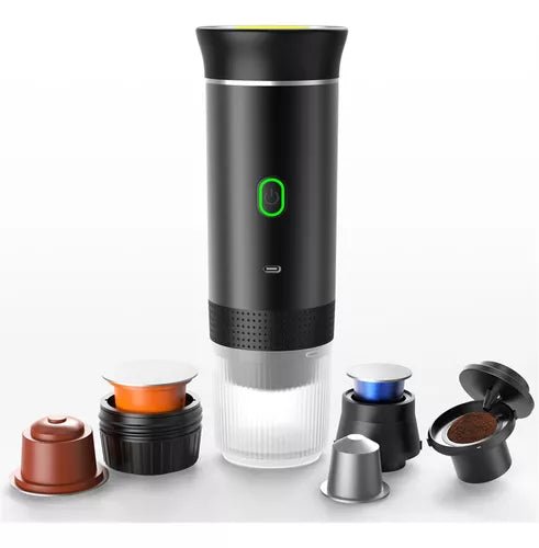 Cafeteira Expresso Portátil 3 em 1 – Liberdade para Saborear o Seu Café Onde Quiser! - Achei na Lojinha
