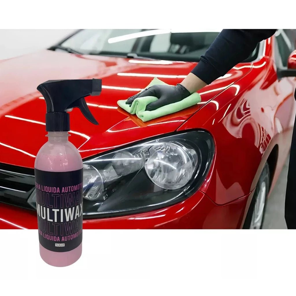 Cera Líquida Automotiva Multiwax 500ml - Achei na Lojinha
