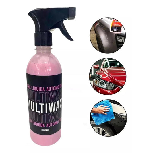 Cera Líquida Automotiva Multiwax 500ml - Achei na Lojinha