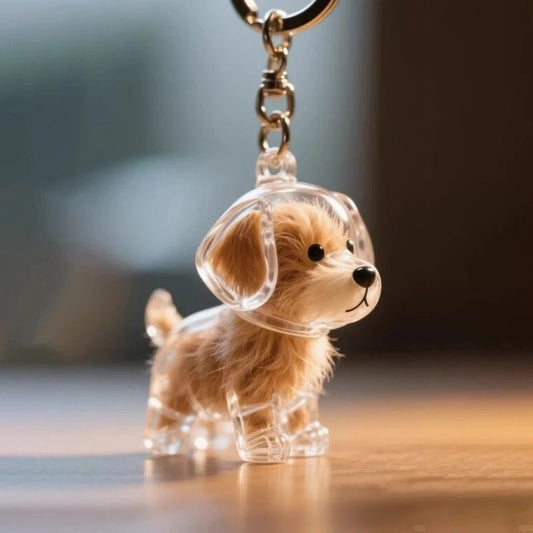 Chaveiro Transparente Pet – Lembrança Única do Seu Melhor Amigo - Achei na Lojinha