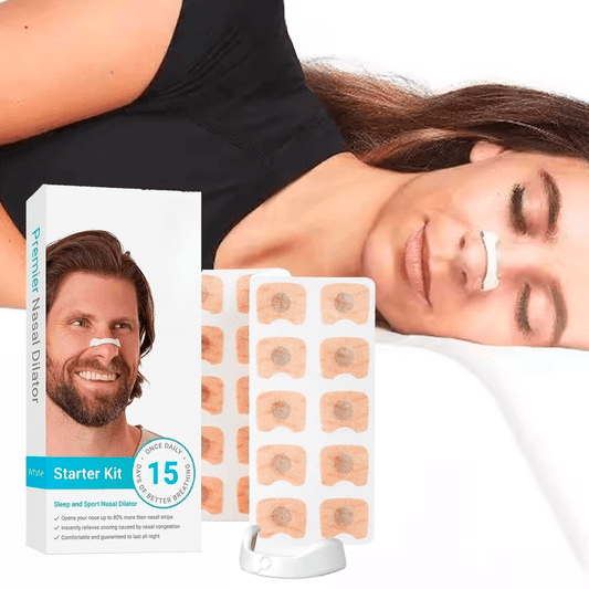 Clipe Nasal Expansor + 15 Adesivos Magnéticos Anti - Ronco - Achei na Lojinha