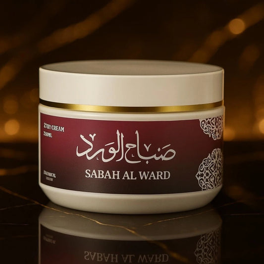 Creme Hidratante Corporal Sabah Al Ward 250ml Árabe - Achei na Lojinha