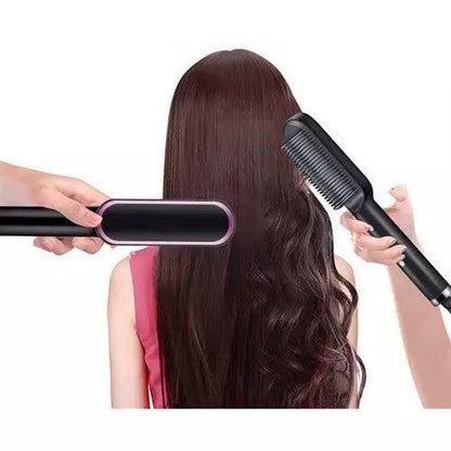 Escova de Cabelo Alisadora Anion Hair Bivolt - Achei na Lojinha