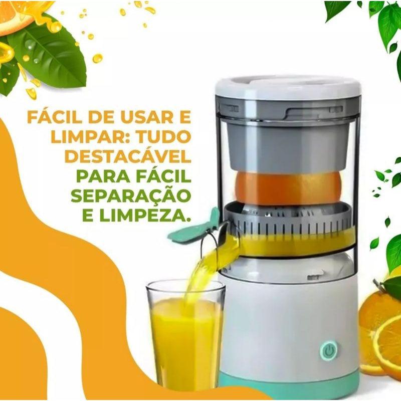 Espremedor de Laranja, Limão e Outras Frutas Elétrico Recarregável USB - Achei na Lojinha