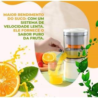 Espremedor de Laranja, Limão e Outras Frutas Elétrico Recarregável USB - Achei na Lojinha