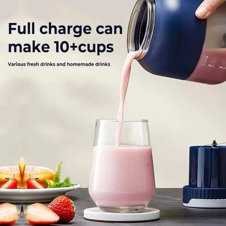 Espremedor Liquidificador Portátil Premium 800ml – Sucos na Hora, Onde Você Estiver! - Achei na Lojinha