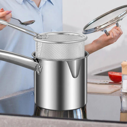Fritadeira Multifuncional Inox - Mais Praticidade, Menos Bagunça - Achei na Lojinha