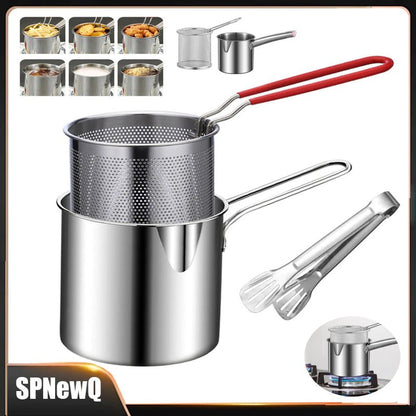 Fritadeira Multifuncional Inox - Mais Praticidade, Menos Bagunça - Achei na Lojinha