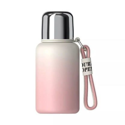 Garrafa Térmica 500ml Inox com Alça de Mão – Frio & Quente - Achei na Lojinha