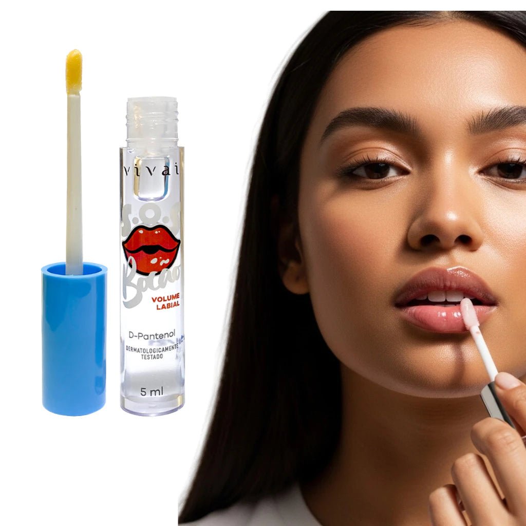 Gloss Efeito Preenchimento Labial - SOS Bocão Vivai 5ml - Achei na Lojinha