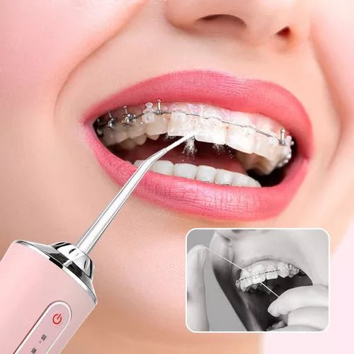 Irrigador Oral Recarregável Portátil - Achei na Lojinha