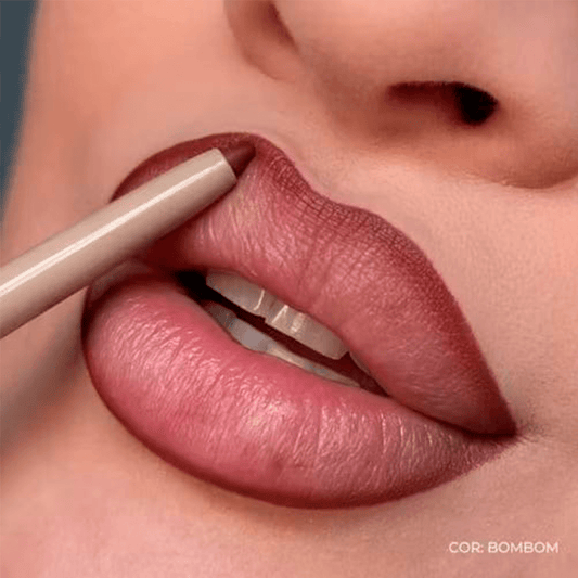 Lápis Labial Retrátil Draw Mouth – Contorno Preciso, Boca Marcante - Achei na Lojinha