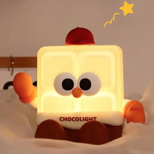 Luminária Chocolate Luz Noturna Recarregável - Achei na Lojinha