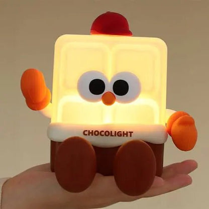 Luminária Chocolate Luz Noturna Recarregável - Achei na Lojinha