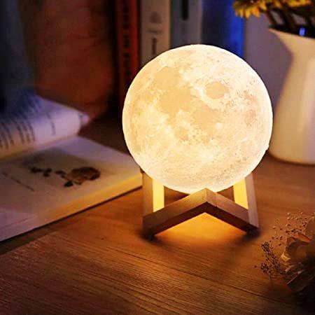 Luminária de Mesa Lua Cheia - Achei na Lojinha