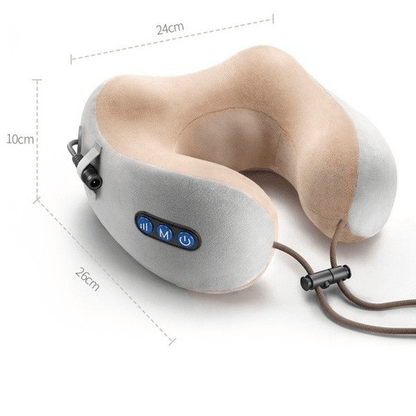 Massageador de Pescoço U - Shaped com Dupla Função - Achei na Lojinha