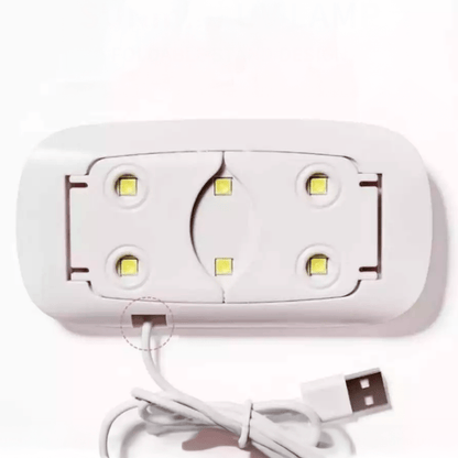 Mini Cabine LED UV Sun Mini – Suas Unhas, Perfeitas em Qualquer Lugar - Achei na Lojinha