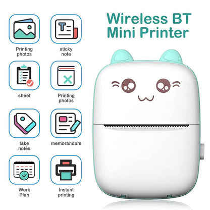 Mini Impressora Térmica Portátil Bluetooth - Achei na Lojinha