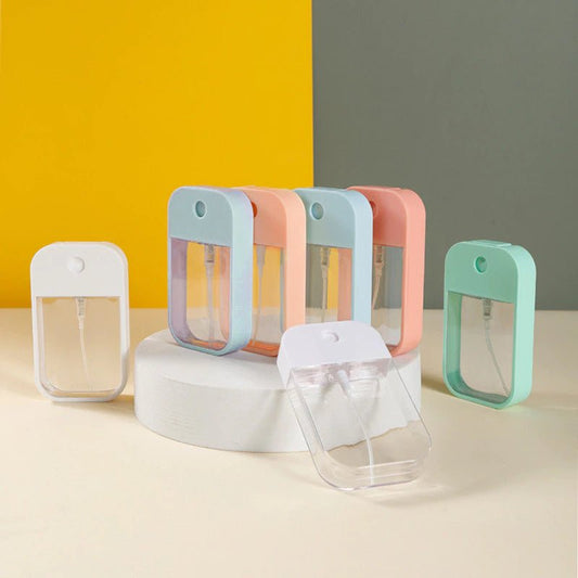 Mini Spray Portátil 45ml - Kit com 3 - Recipiente para Álcool, Perfume ou Desinfetante - Achei na Lojinha