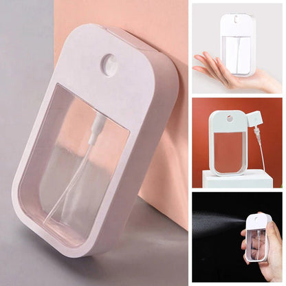 Mini Spray Portátil 45ml - Kit com 3 - Recipiente para Álcool, Perfume ou Desinfetante - Achei na Lojinha