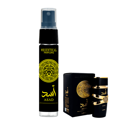 Perfume árabe Asad - Alta Fixação - 15ml - Achei na Lojinha