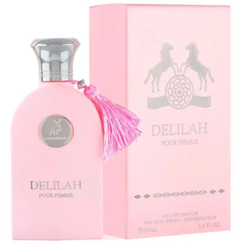 Perfume Árabe Delilah Feminino 100ml Maison Alhambra EDP - Achei na Lojinha