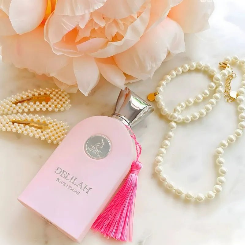 Perfume Árabe Delilah Feminino 100ml Maison Alhambra EDP - Achei na Lojinha
