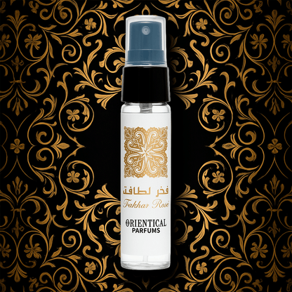 Perfume árabe Fakhar Rose - Alta Fixação - 15ml - Achei na Lojinha
