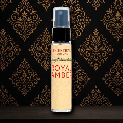 Perfume árabe Royal Amber - Alta Fixação - 15ml - Achei na Lojinha