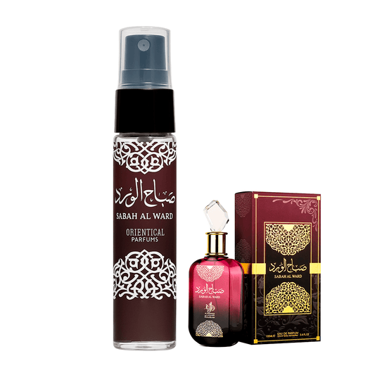 Perfume árabe Sabah Al Ward - Alta Fixação - 15ml - Achei na Lojinha