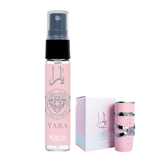Perfume árabe Yara - Alta Fixação - 15ml - Achei na Lojinha