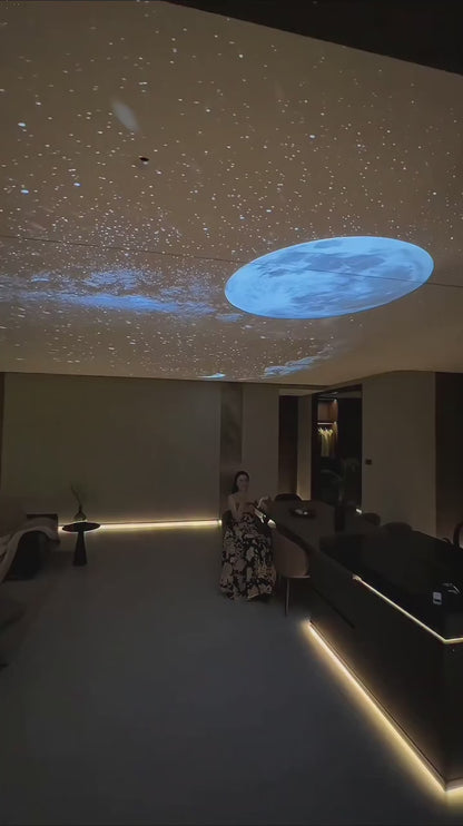 Projetor de Galáxias LED  - Transforme Qualquer Ambiente em um Céu Estrelado Mágico