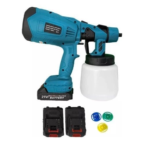 Pulverizador de Tinta Elétrico com Bateria Recarregável - Achei na Lojinha