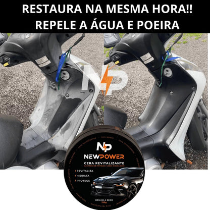 Revitalizador de Plásticos Automotivos NewPower – Devolva o Brilho Original ao Seu Carro - Achei na Lojinha