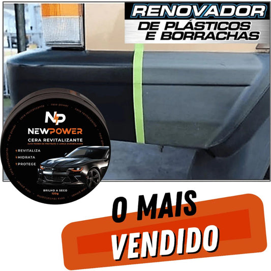Revitalizador de Plásticos Automotivos NewPower – Devolva o Brilho Original ao Seu Carro - Achei na Lojinha