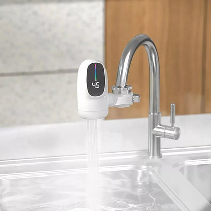 Torneira Elétrica com Aquecedor Instantâneo Digital – Água Quente em 3 Segundos! - Achei na Lojinha