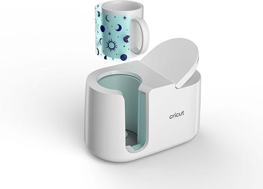 Transforme Canecas em Obras de Arte! Cricut Prensa Térmica 500W ☕🔥🎨✨ - Achei na Lojinha