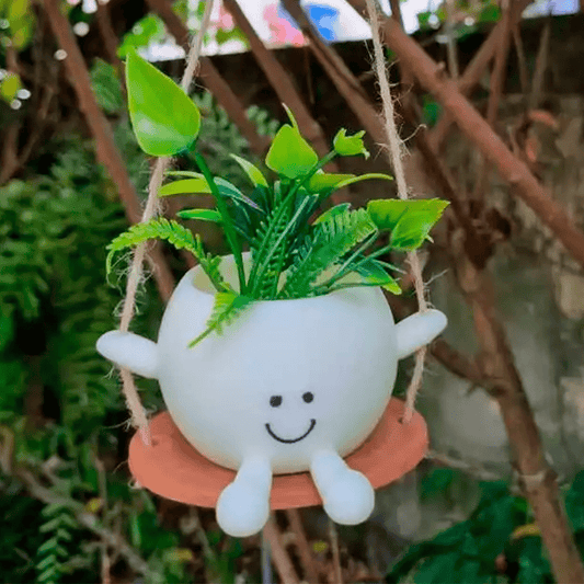 Vasinho Decorativo de Balanço Bob para Suculenta - Achei na Lojinha