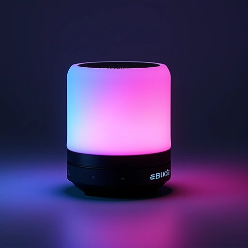 Caixa de Som Bluetooth e Carregador Sem Fio G Google LED RGB - Achei na Lojinha