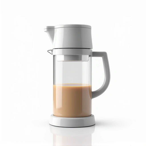 Caneca Auto Agitadora Elétrica 400ml com cabo de madeira - Achei na Lojinha