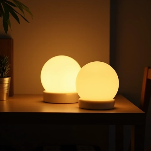 Luminária Cristal LED 3 Cores Dourada - Achei na Lojinha