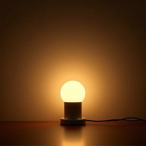 Luminária Cristal LED 3 Cores Dourada - Achei na Lojinha